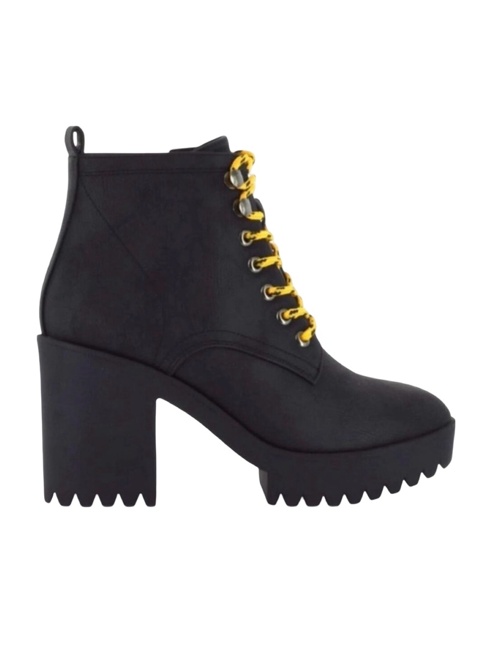 Seven7 Flatiron Platform Booties - Size 8 - Black